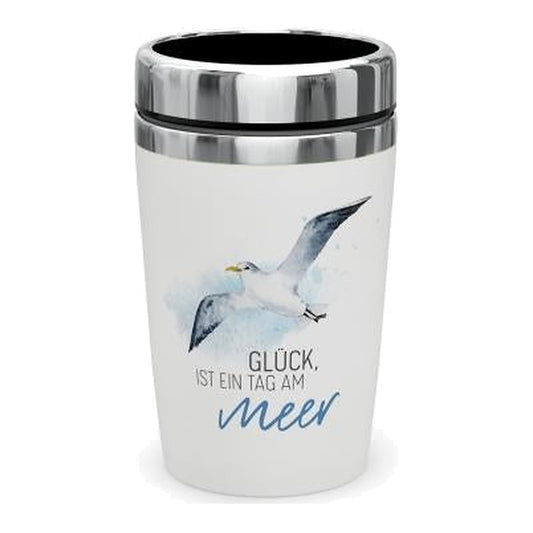 Becher to go 240ml Möwe – Becher von la vida