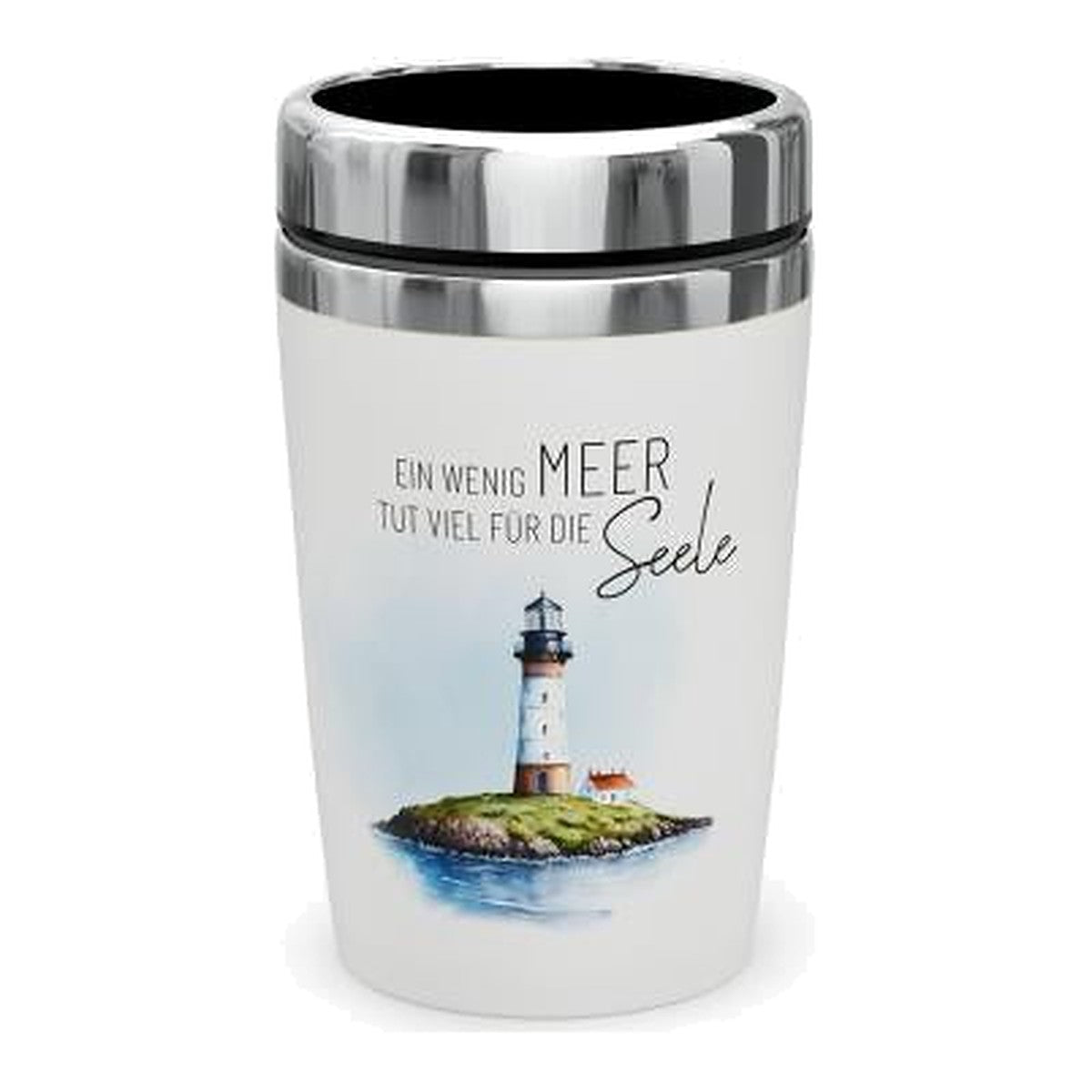 Becher to go 240ml Leuchtturm – Becher von la vida
