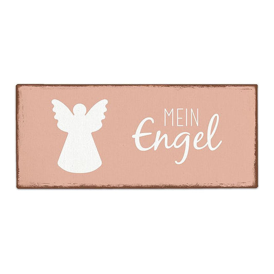 Schild 30,5x13 Mein Engel – Schild von la vida