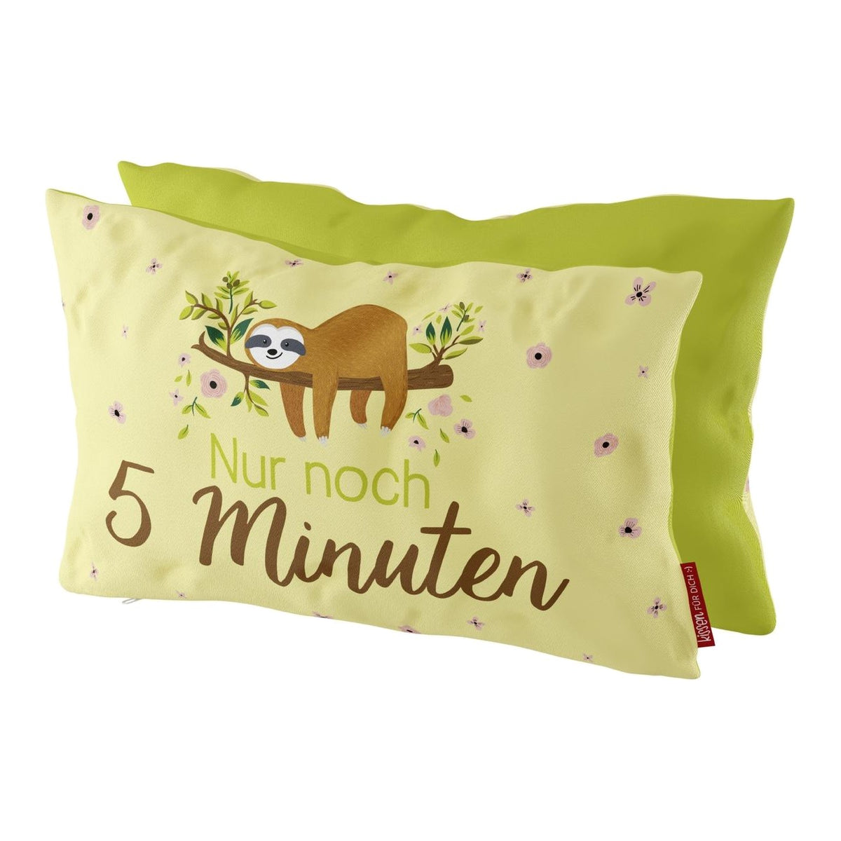 Kissen 25x40 Faultier – Kissen von la vida