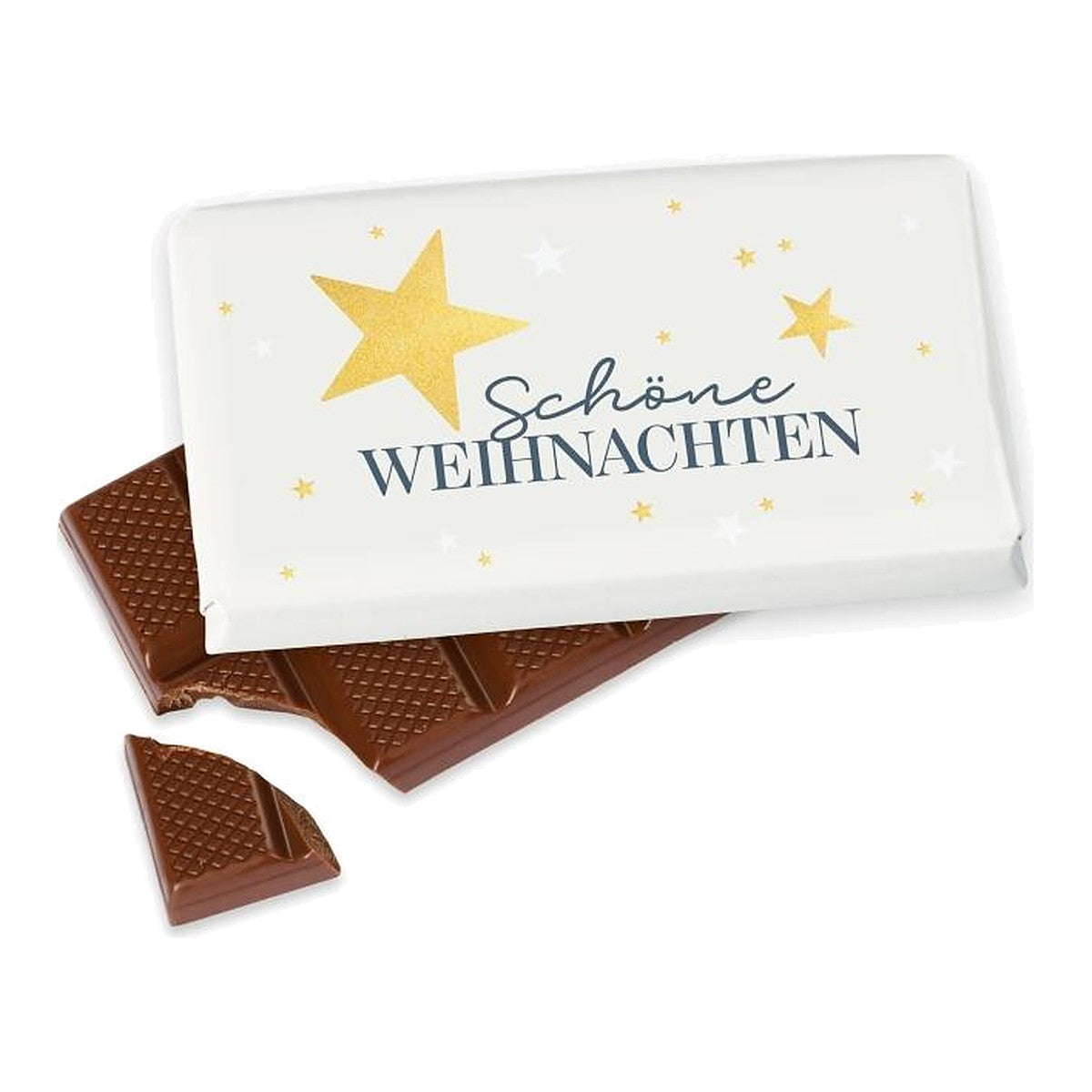 Schokolade 40g Stern – Schokolade von la vida