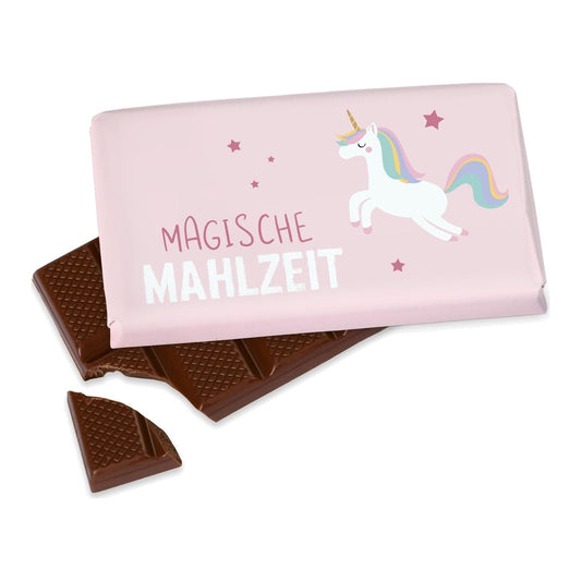 Schokolade 40g Einhorn – Schokolade von la vida