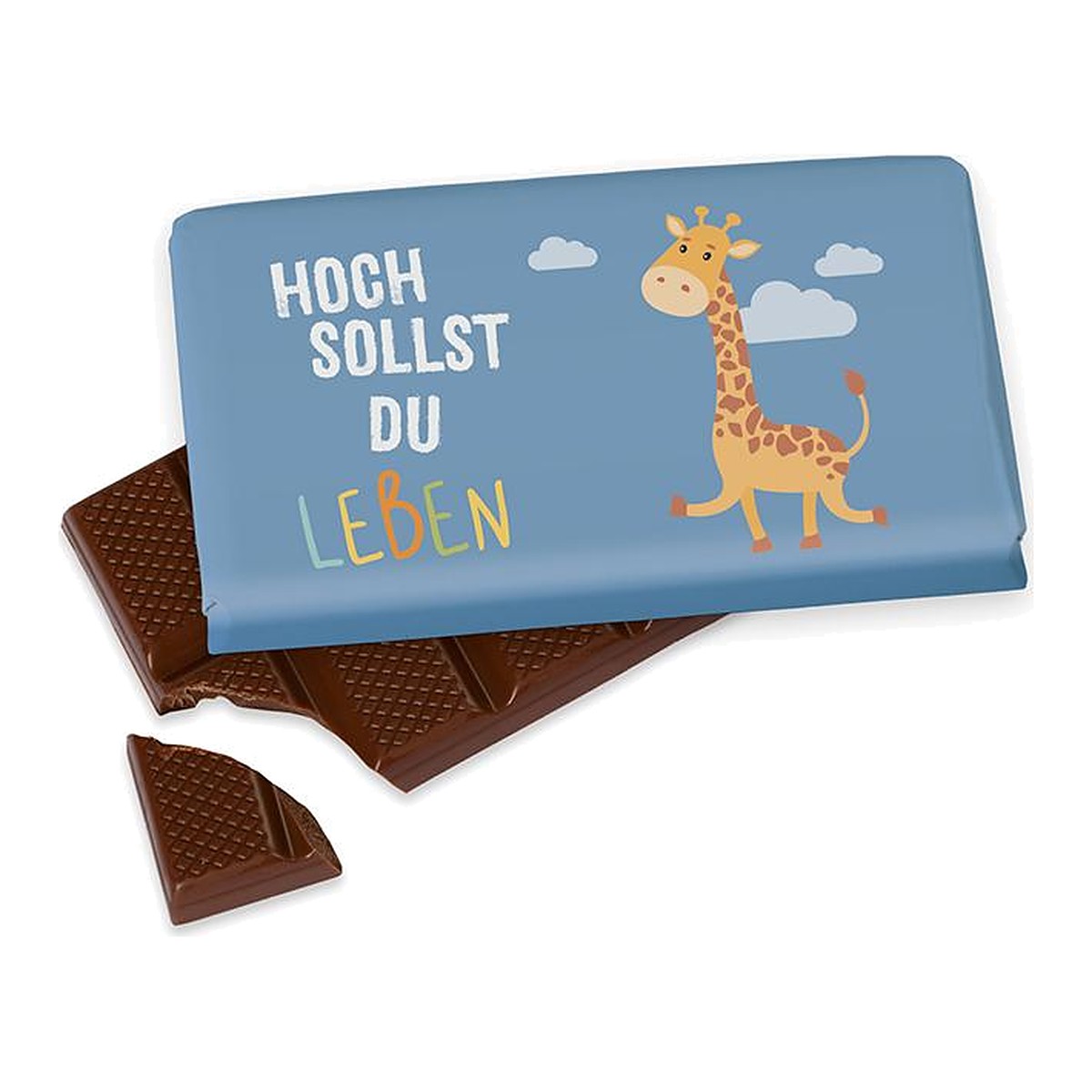 Schokolade 40g Giraffe – Schokolade von la vida