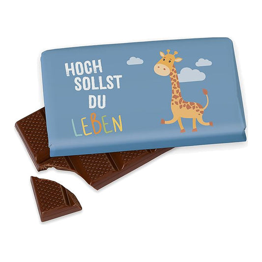Schokolade 40g Giraffe – Schokolade von la vida