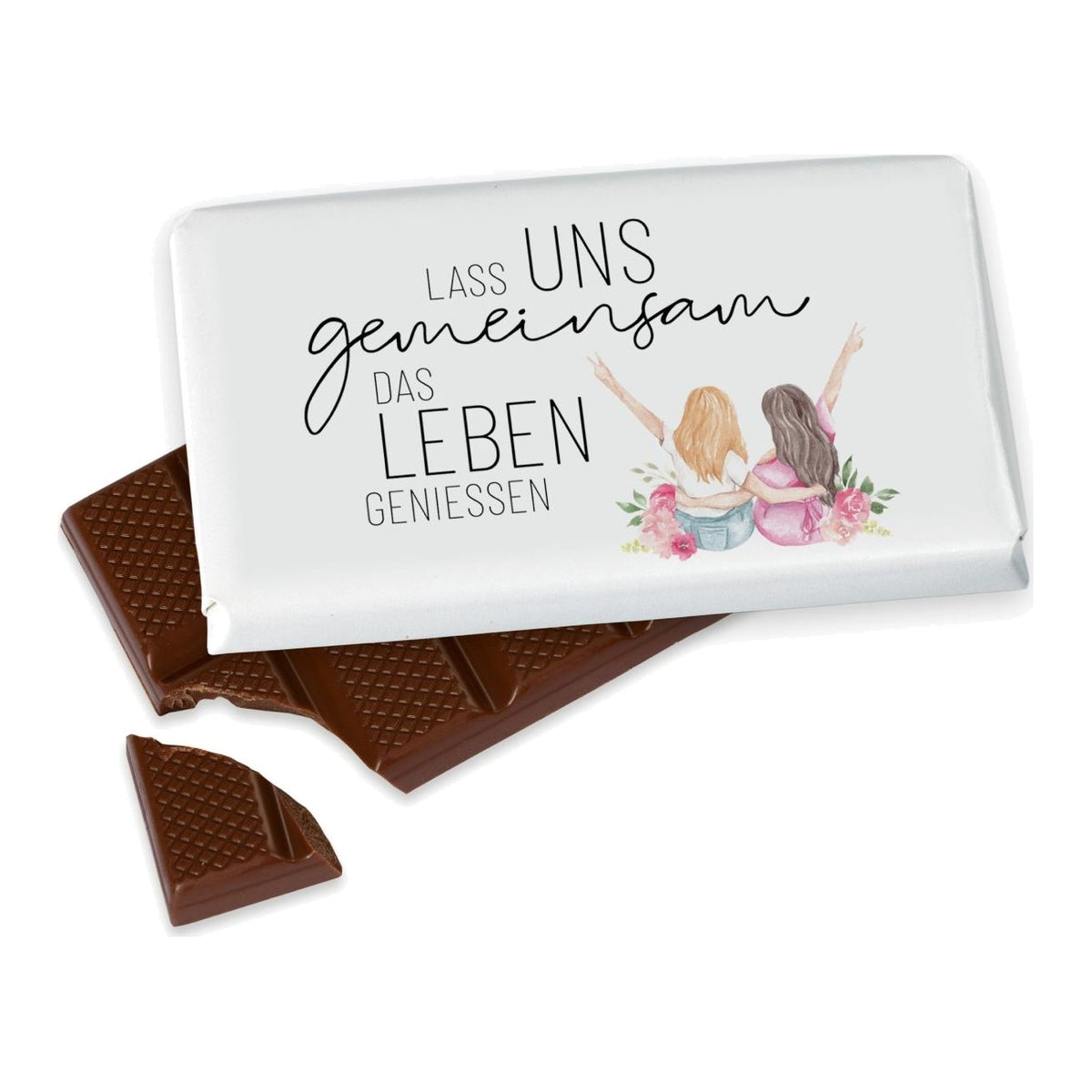 Schokolade 40g Mädels – Schokolade von la vida