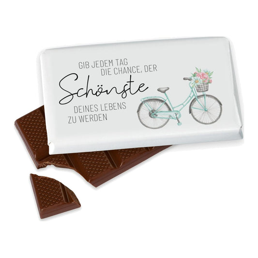 Schokolade 40g Rad – Schokolade von la vida