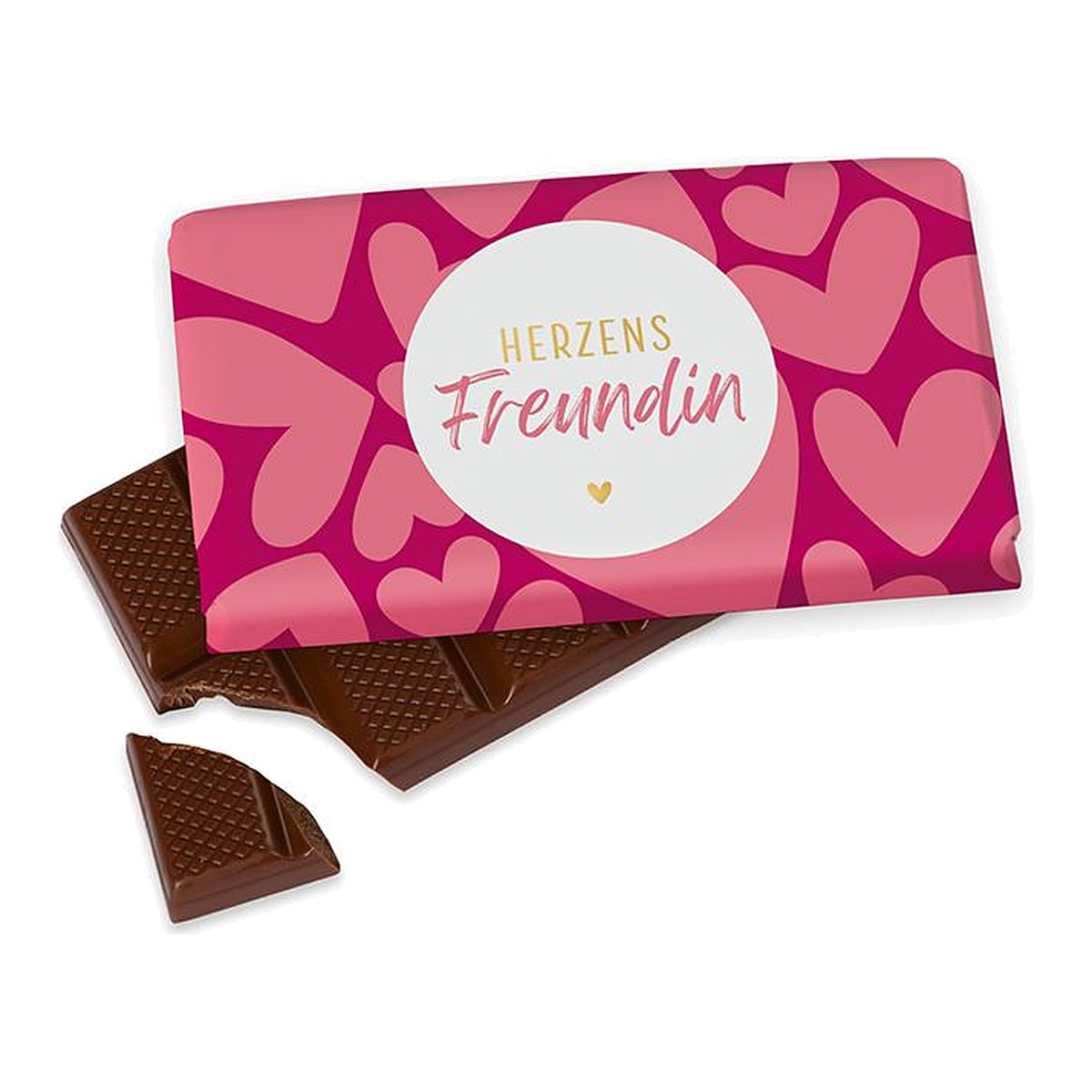 Schokolade 40g Herzen – Schokolade von la vida