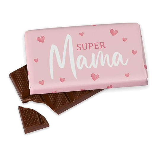 Schokolade 40g Supermama – Schokolade von la vida