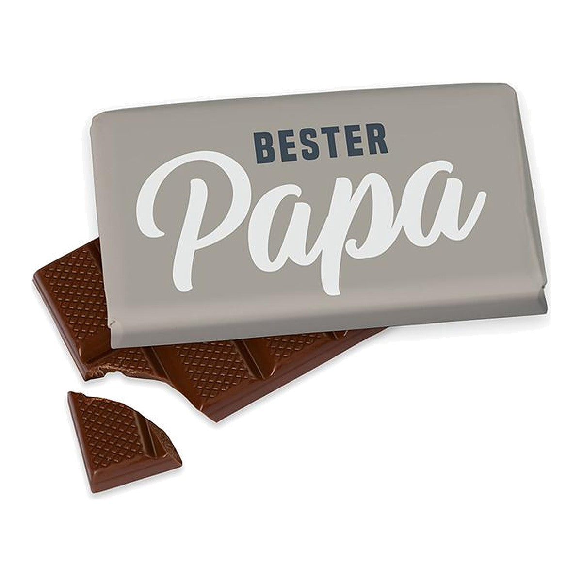 Schokolade 40g Bester Papa – Schokolade von la vida