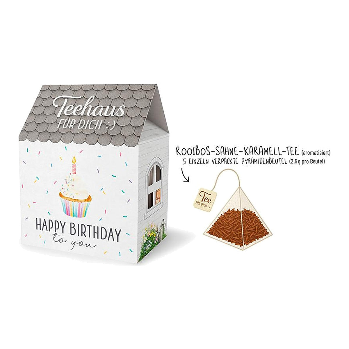 Teehaus 5x2,5g Torte – Teehaus von la vida