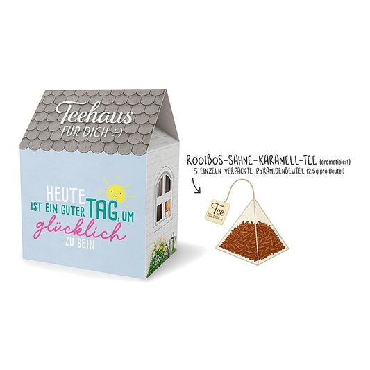 Teehaus 5x2,5g Blau – Teehaus von la vida