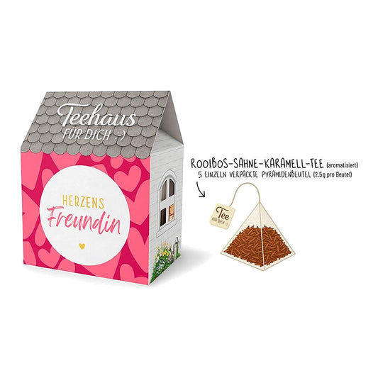 Teehaus 5x2,5g Herzen – Teehaus von la vida