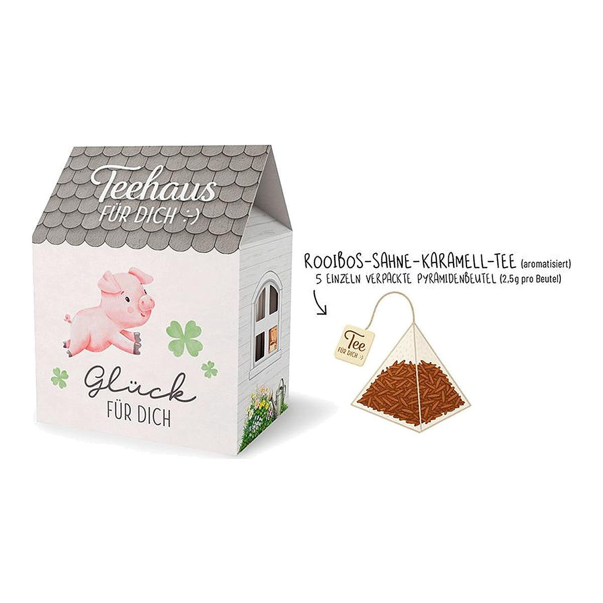 Teehaus 5x2,5g Glück – Teehaus von la vida