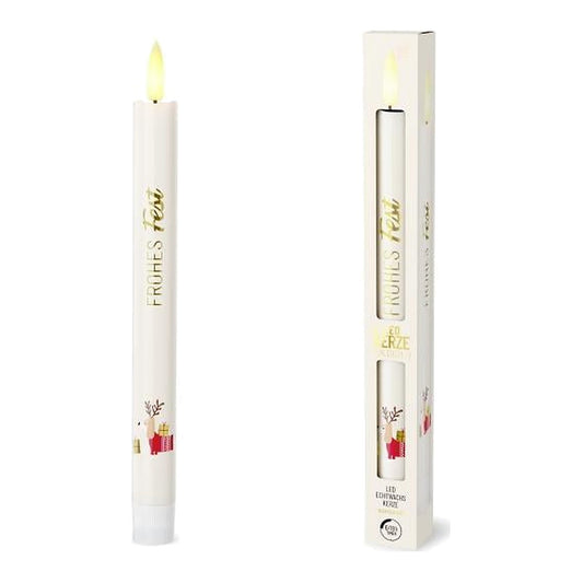 LED-Kerze D2H25 Dackel – LED-Kerze von la vida