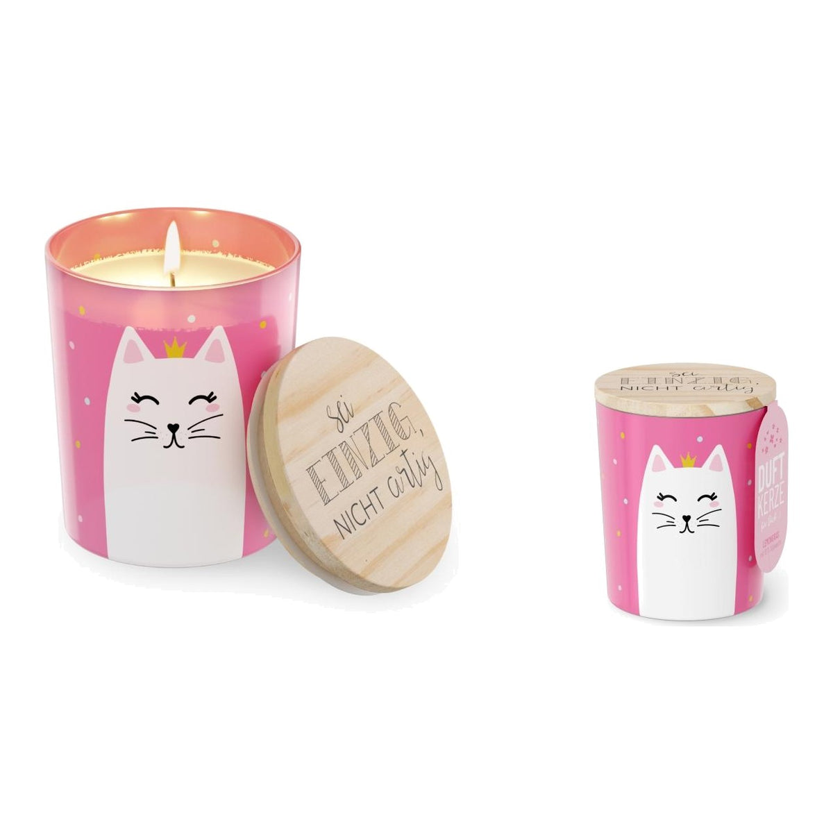 Duftkerze D7H8 Katze – Duftkerze von la vida