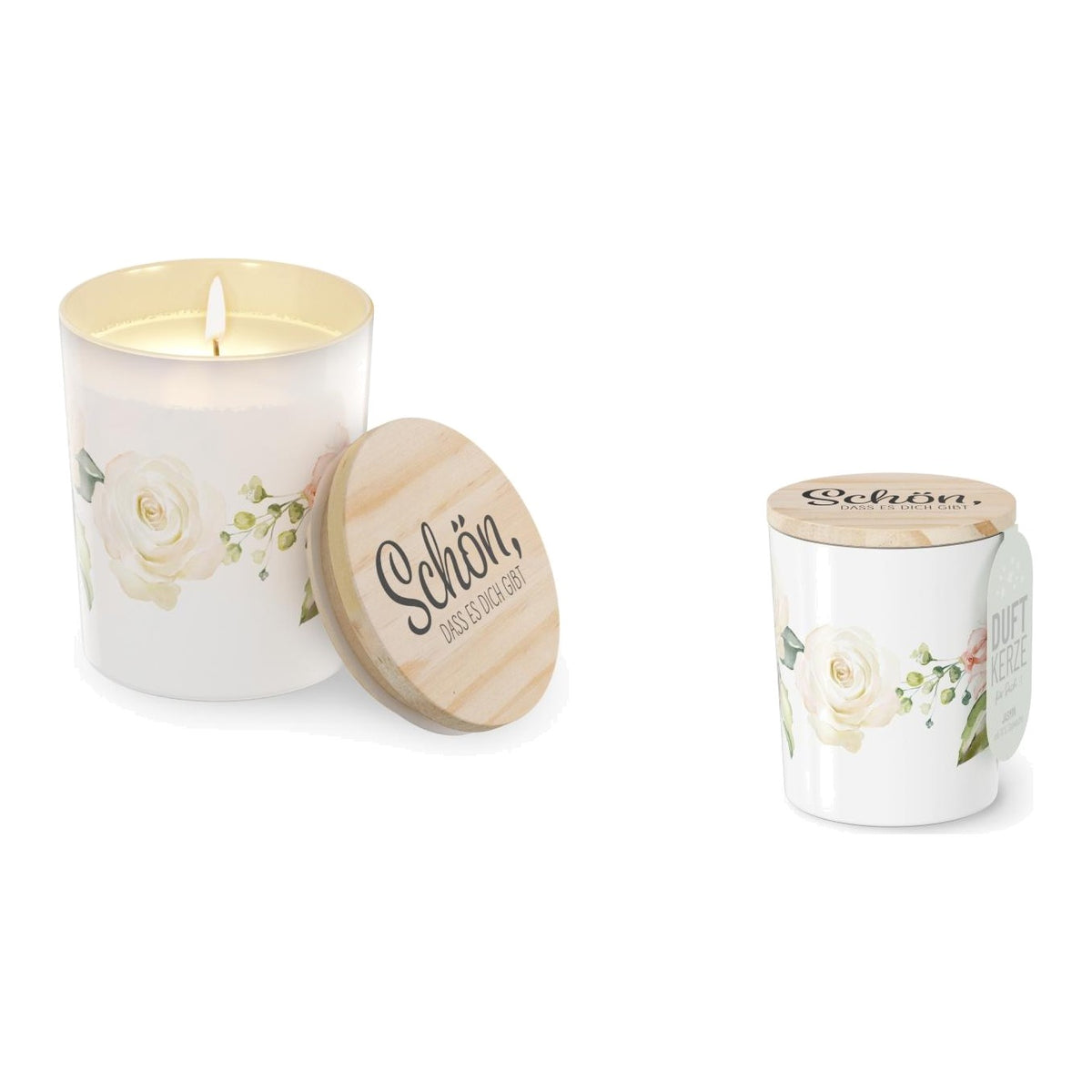 Duftkerze D7H8 Blumen – Duftkerze von la vida