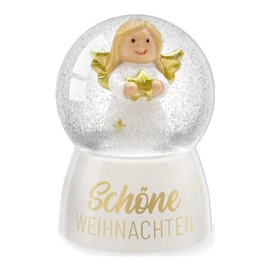 Glitzerkugel D4,5H6 Engel – Glitzerkugel von la vida