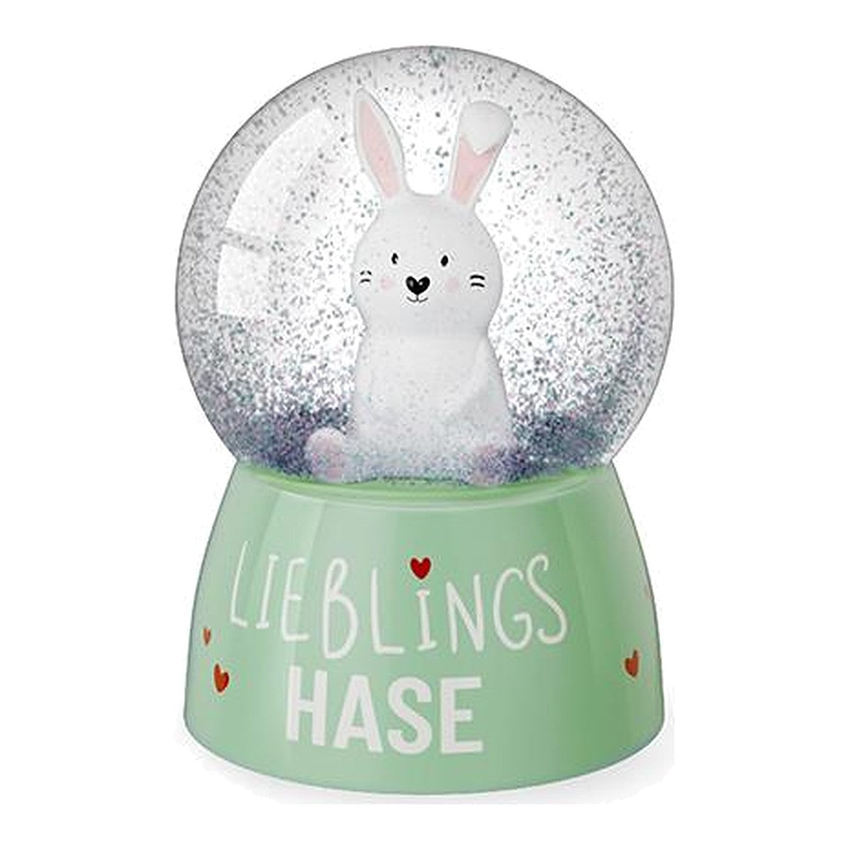 Glitzerkugel D4,5H6 Hase – Glitzerkugel von la vida