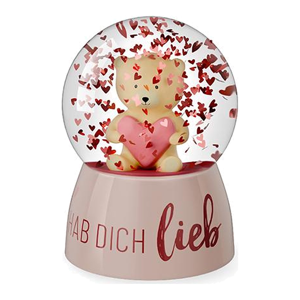 Glitzerkugel D4,5H6 Teddy – Glitzerkugel von la vida