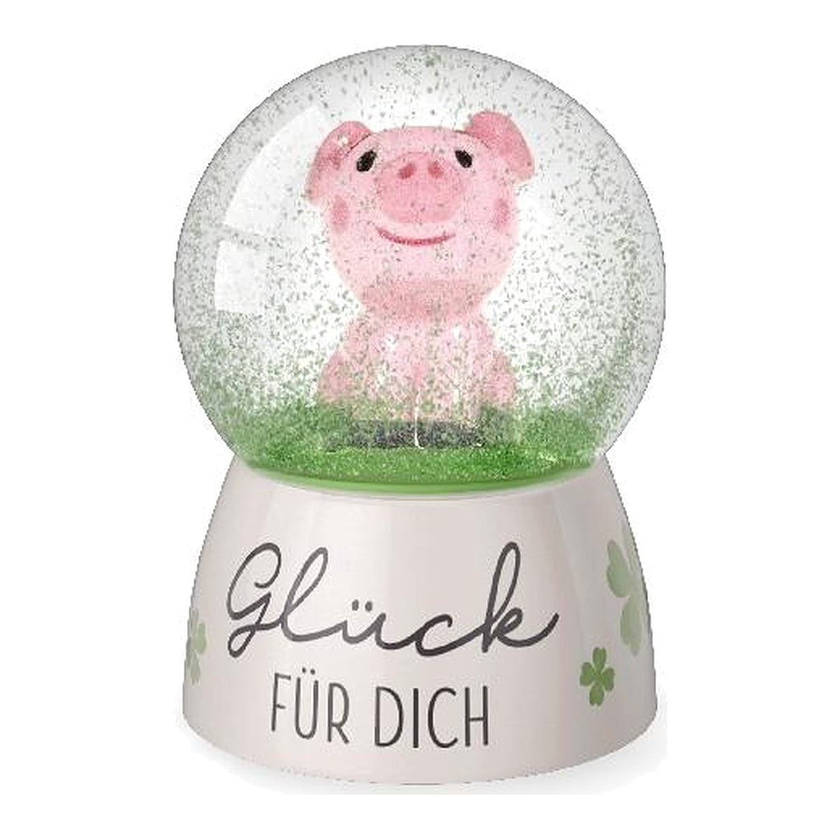 Glitzerkugel D4,5H6 Glück – Glitzerkugel von la vida
