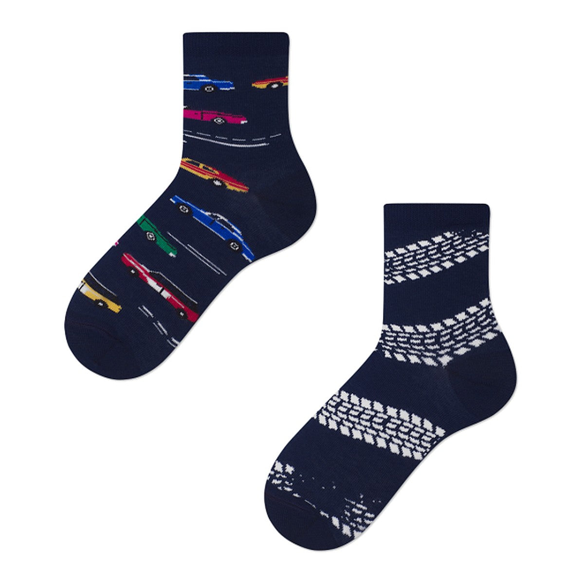 Many Mornings Socken Fast Cars – Ansicht 3