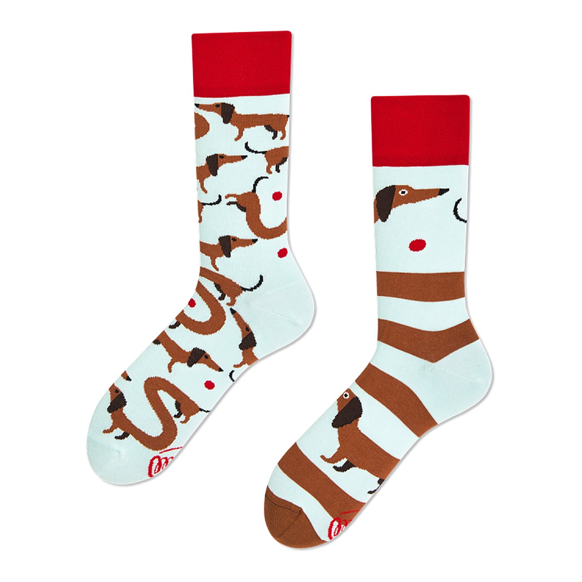 Many Mornings Socken Sausage Dog – bunte Socken von Many Mornings