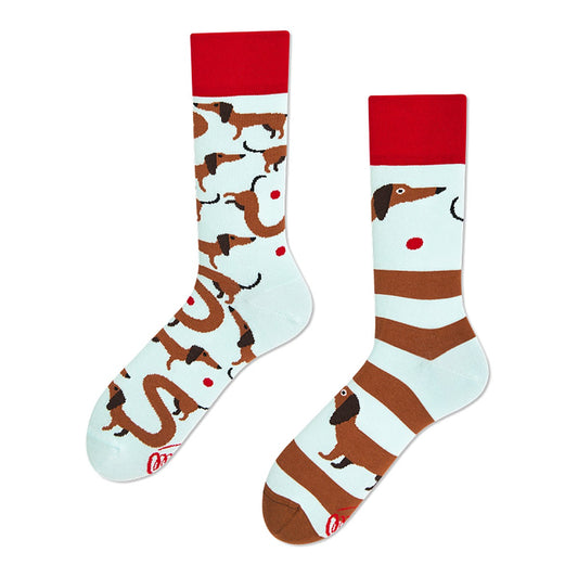 Many Mornings Socken Sausage Dog – bunte Socken von Many Mornings