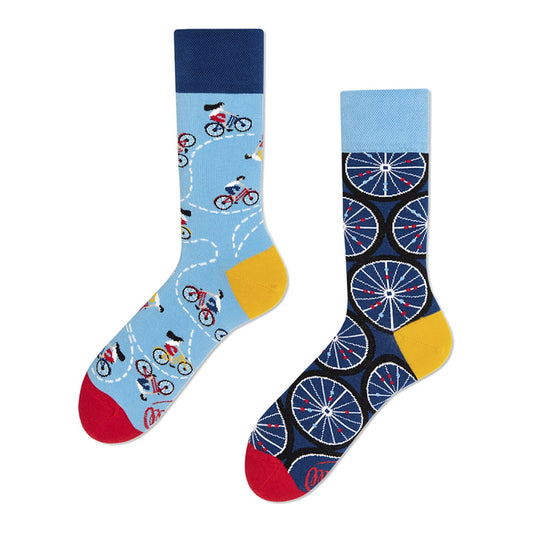 Many Mornings Socken The Bicycles – bunte Socken von Many Mornings