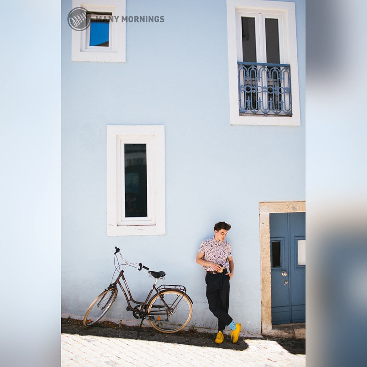 Many Mornings Socken The Bicycles – Ansicht 3