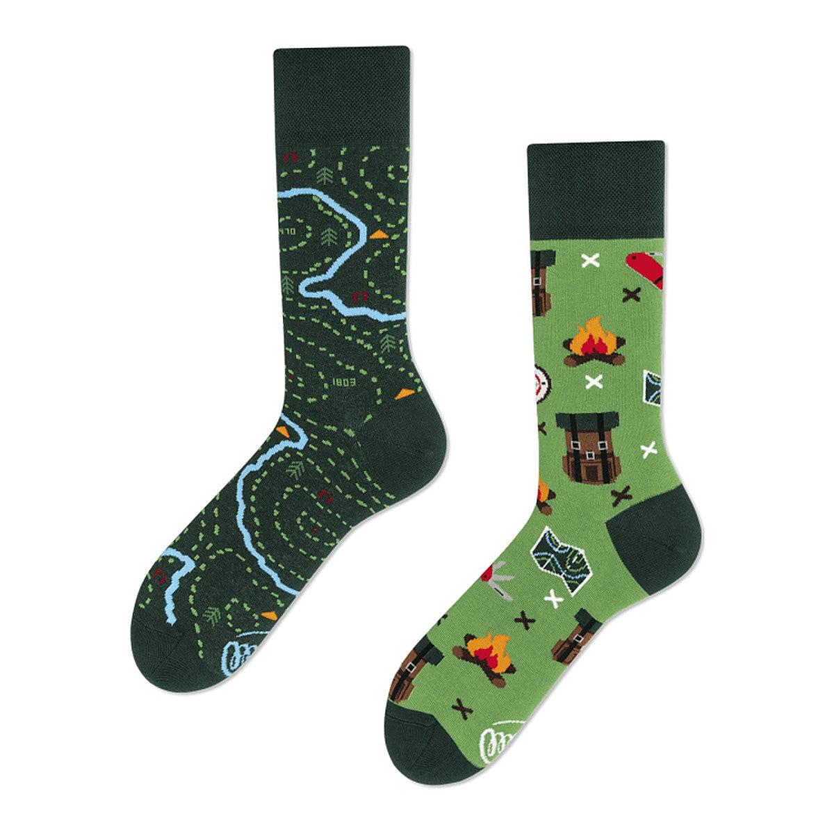 Many Mornings Socken The Map – bunte Socken von Many Mornings