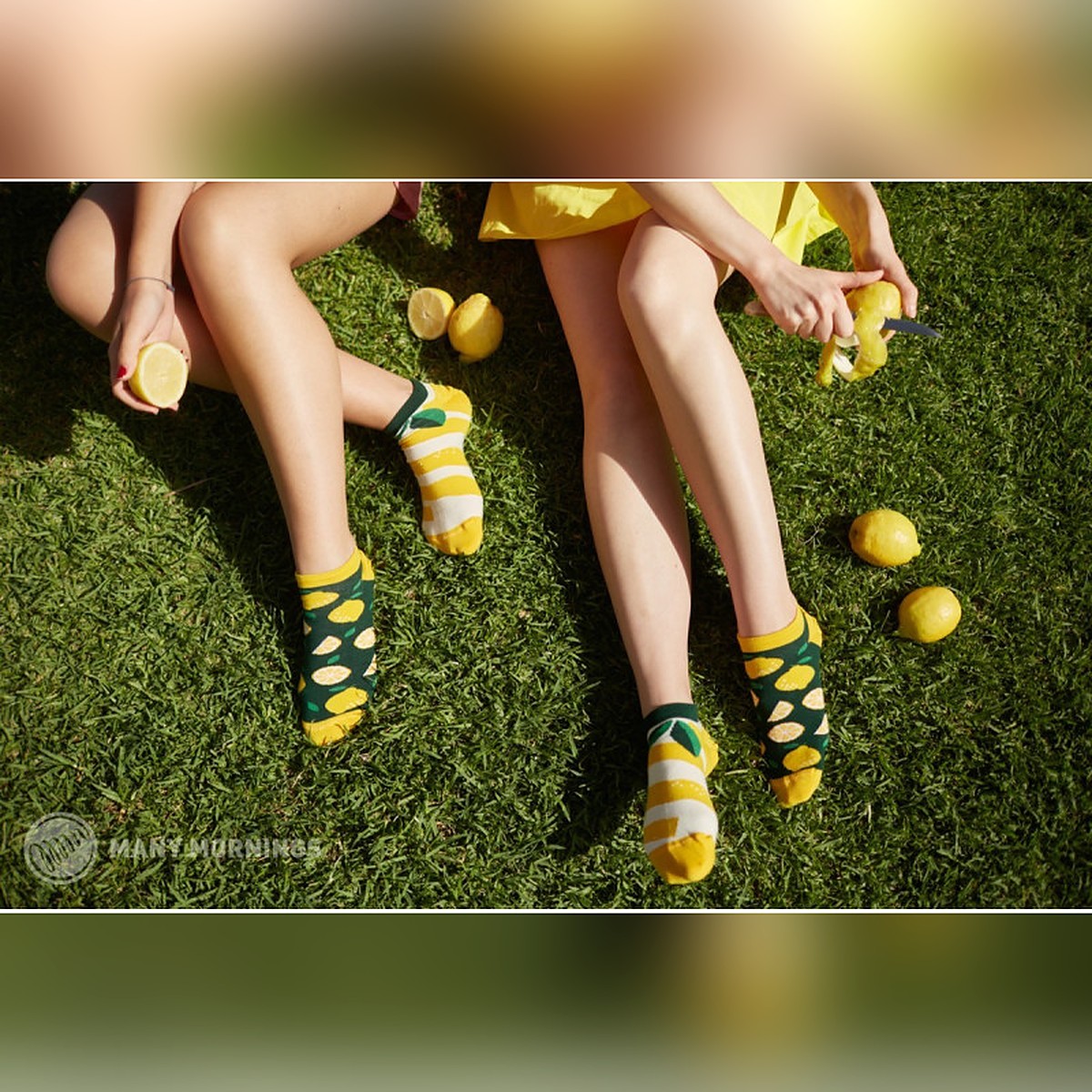 Many Mornings Socken The Lemons – Ansicht 5