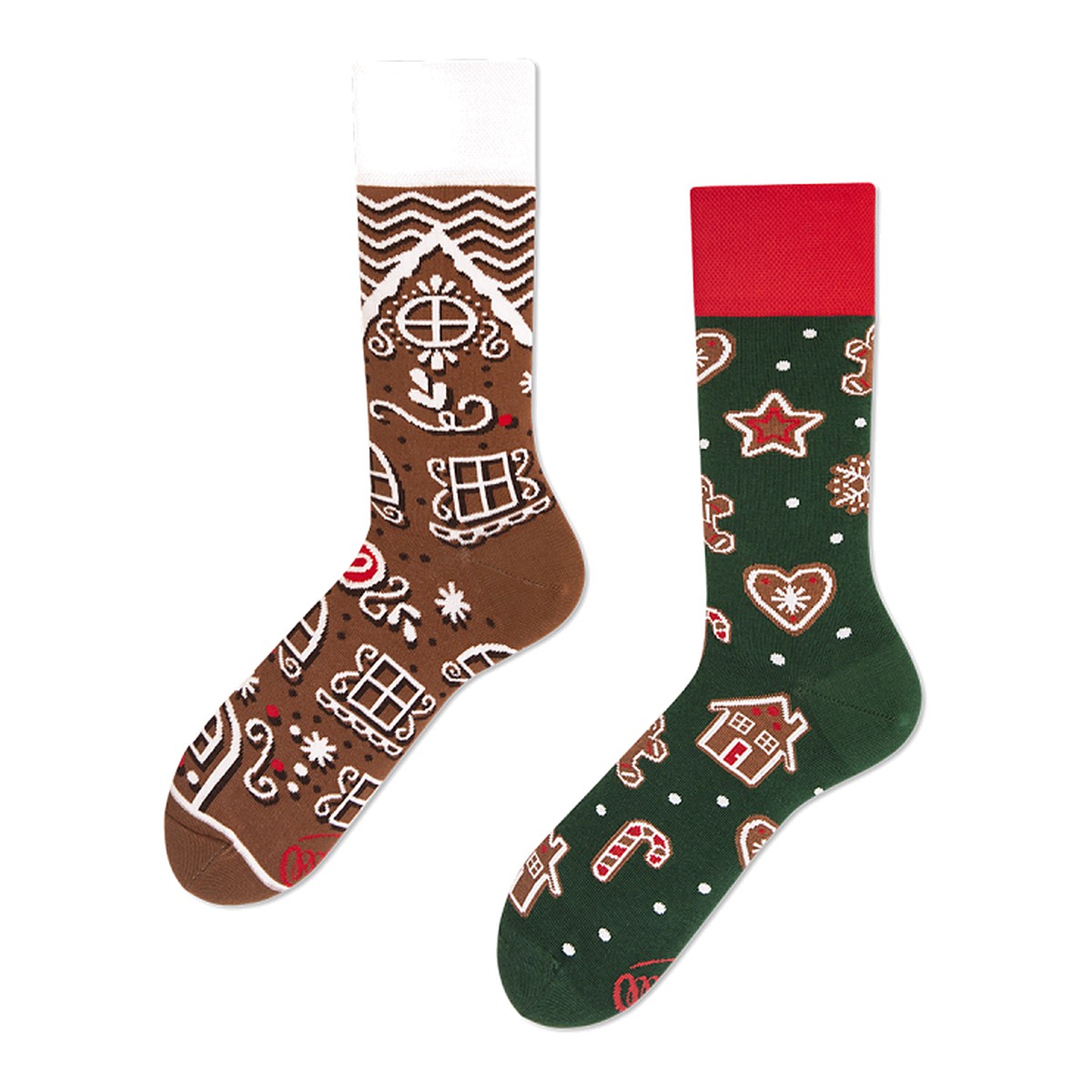Many Mornings Socken The Gingerbread Man – bunte Socken von Many Mornings