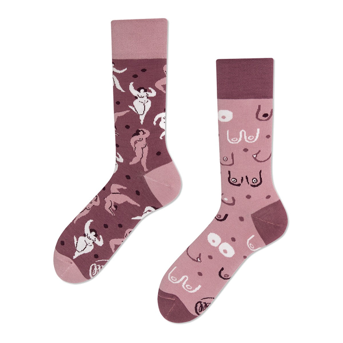 Many Mornings Socken Simply the Breast – bunte Socken von Many Mornings