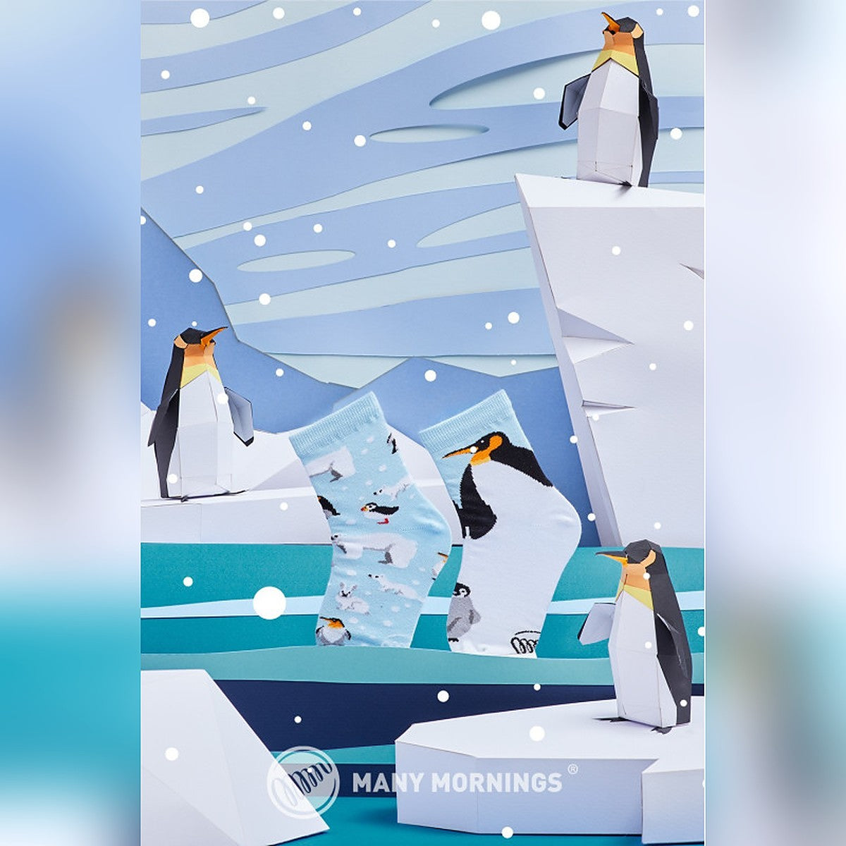 Many Mornings Socken Frosty Friends – Ansicht 4