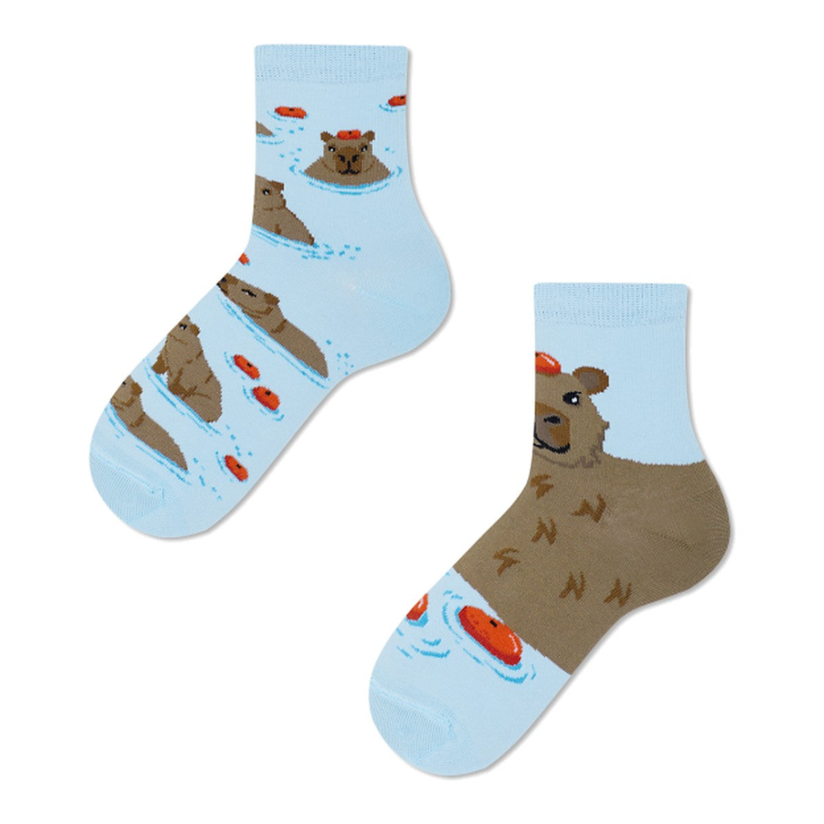 Many Mornings Socken Capybara – Ansicht 3