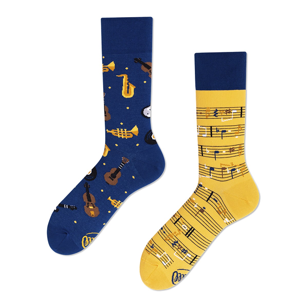 Many Mornings Socken Music Notes – bunte Socken von Many Mornings