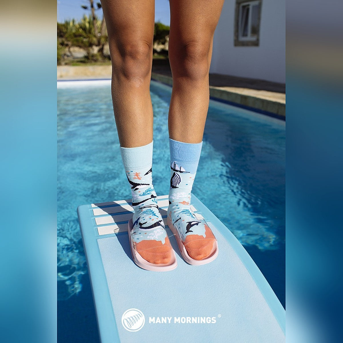 Many Mornings Socken Ocean Life – Ansicht 2