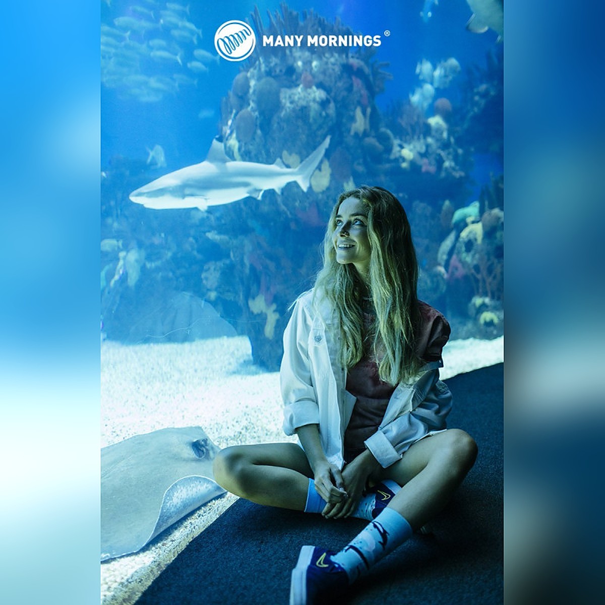 Many Mornings Socken Ocean Life – Ansicht 4