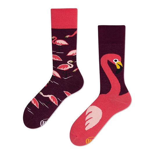 Many Mornings Socken Pink Flamingo – bunte Socken von Many Mornings