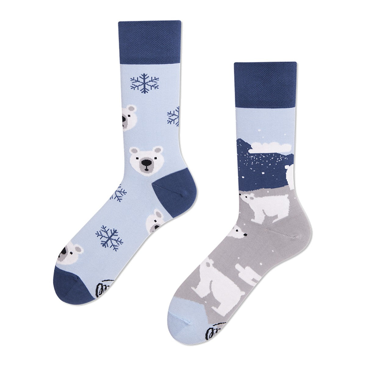 Many Mornings Socken Polar Bear – bunte Socken von Many Mornings