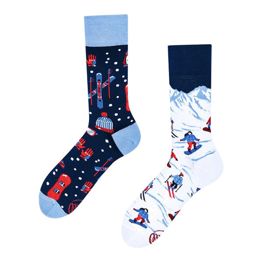 Many Mornings Socken Alpine Ski – bunte Socken von Many Mornings