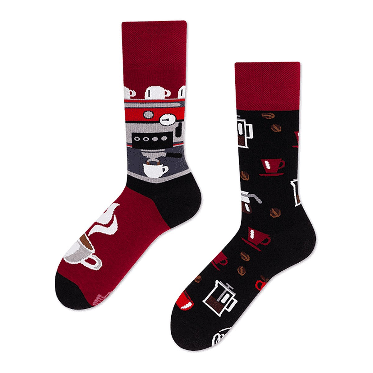 Many Mornings Socken Dark Espresso – bunte Socken von Many Mornings