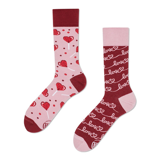 Many Mornings Socken Love Story – bunte Socken von Many Mornings