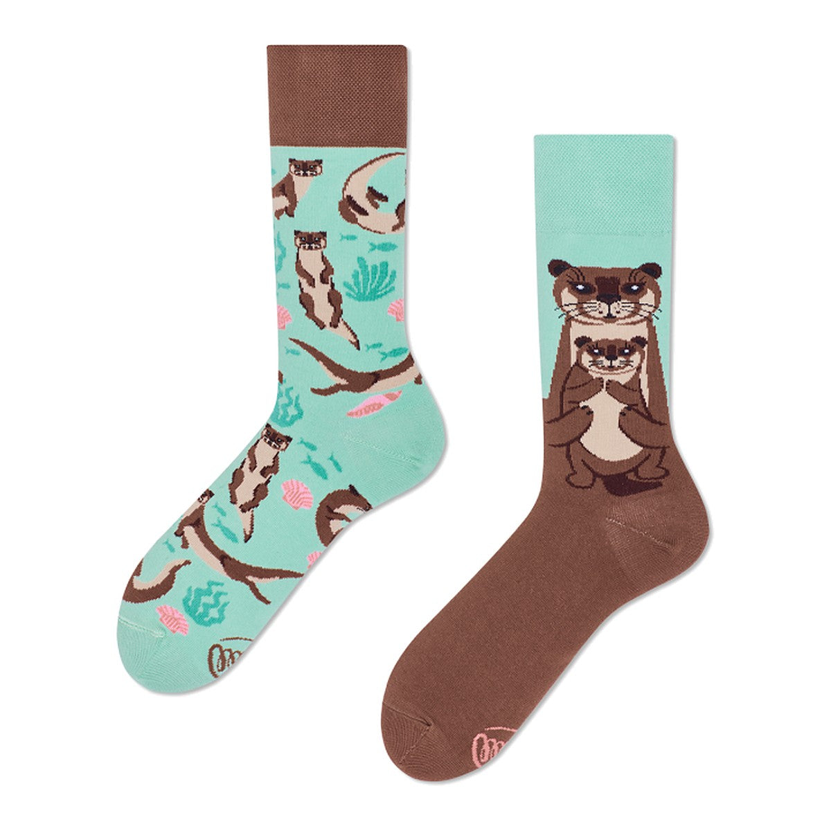 Many Mornings Socken Otter Stories – bunte Socken von Many Mornings