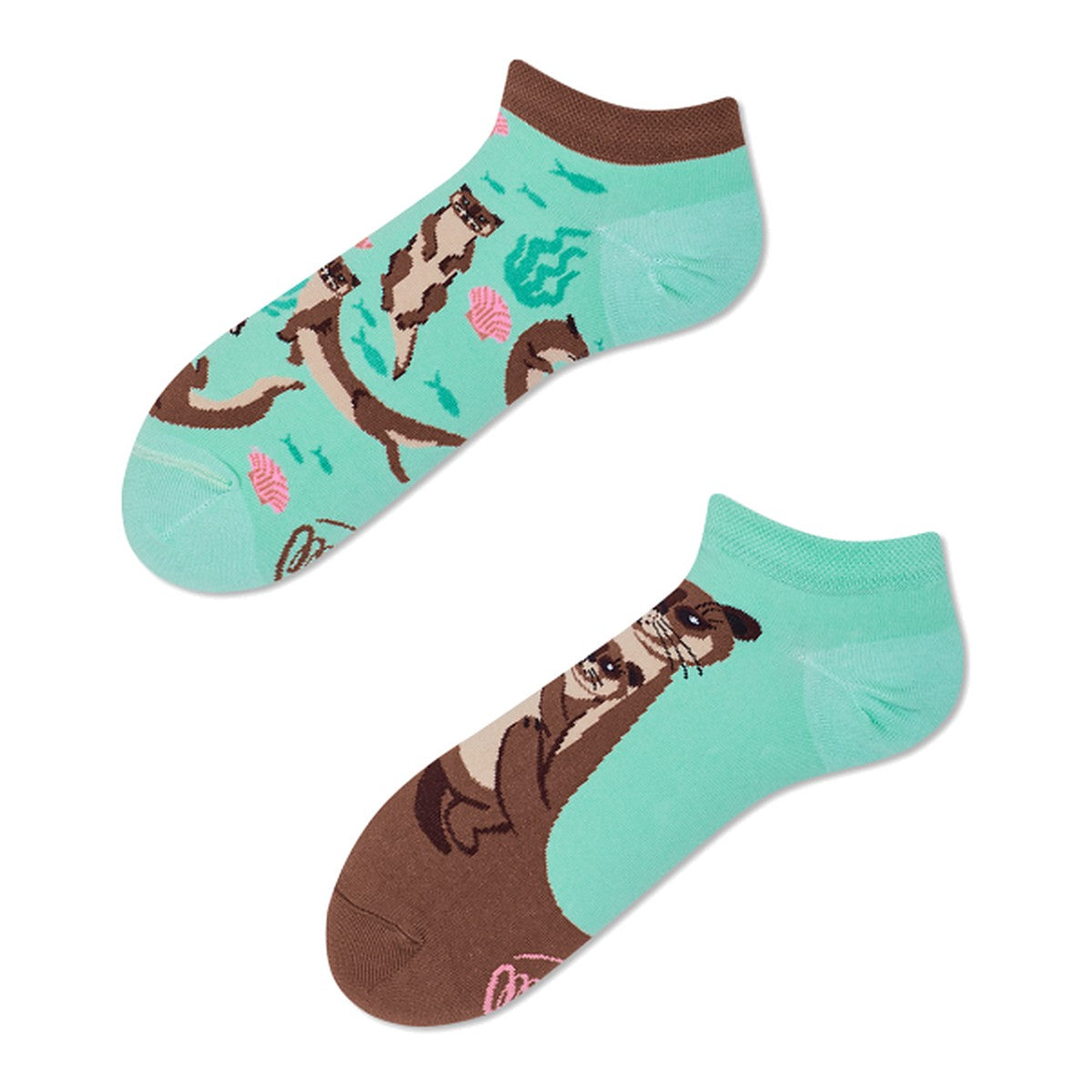 Many Mornings Socken Otter Stories – Ansicht 2