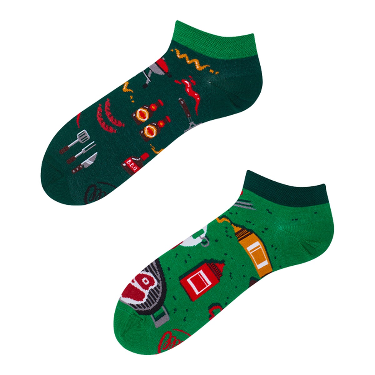 Many Mornings Socken Bbq – Ansicht 2
