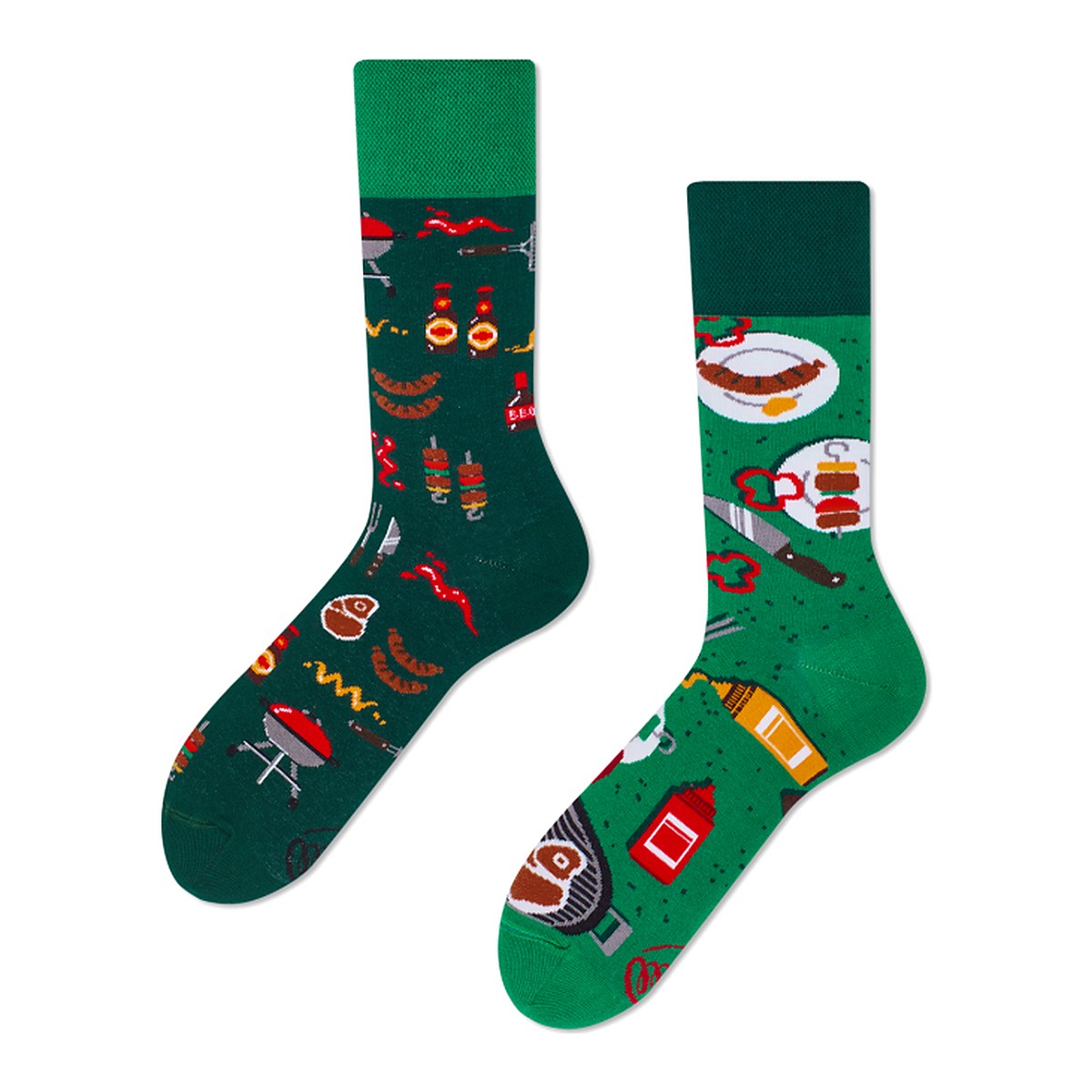Many Mornings Socken Bbq – bunte Socken von Many Mornings