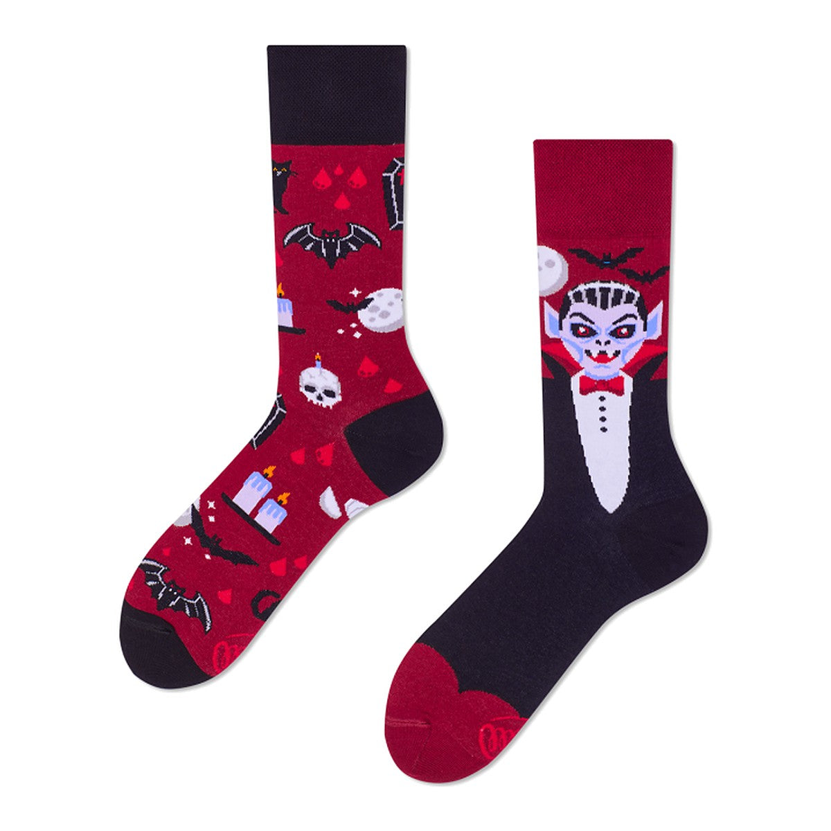 Many Mornings Socken Bloody Dracula – bunte Socken von Many Mornings