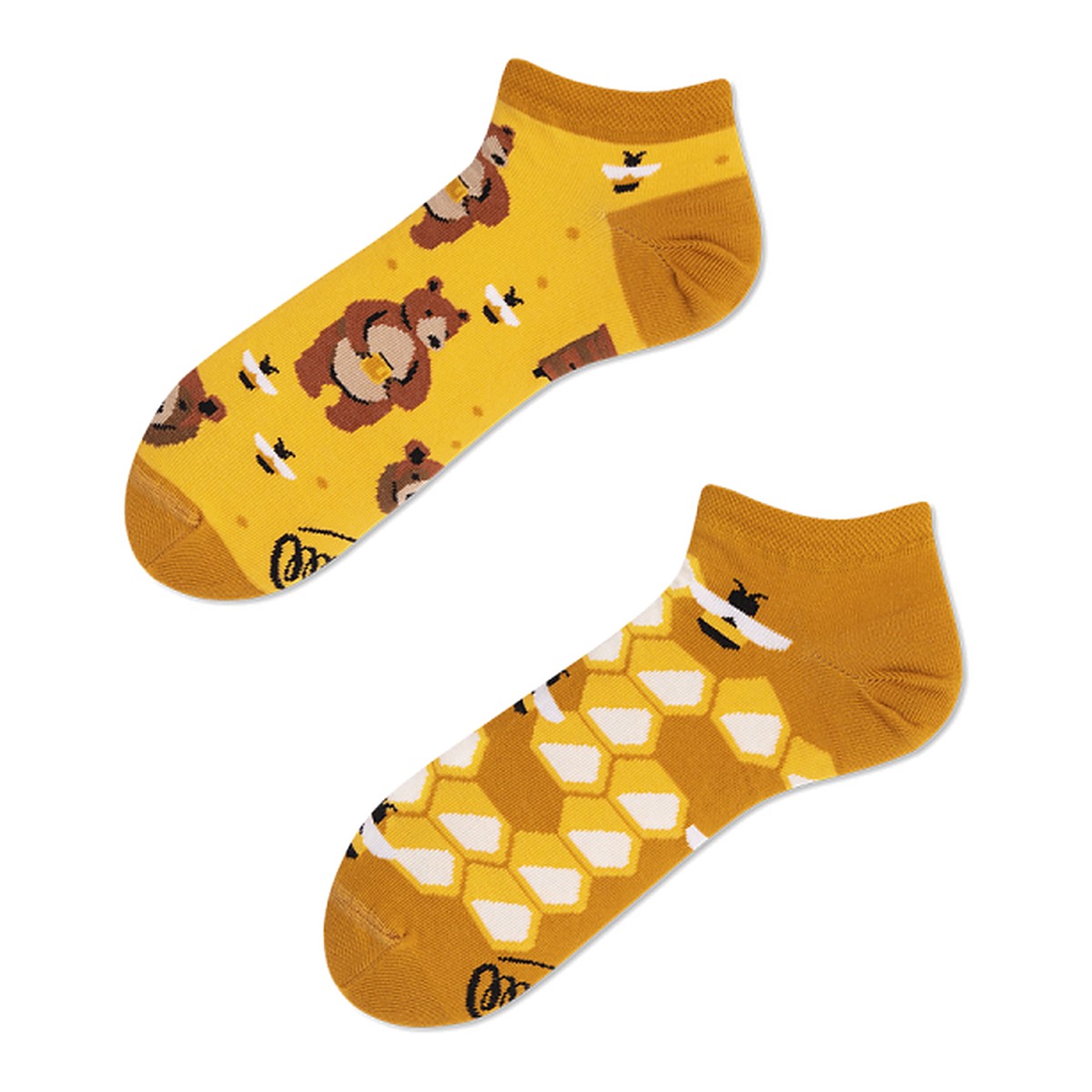 Many Mornings Socken Honey Bear – Ansicht 3