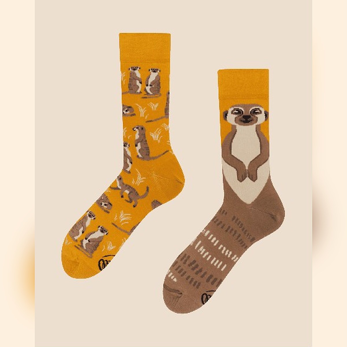 Many Mornings Socken The Meerkat – bunte Socken von Many Mornings